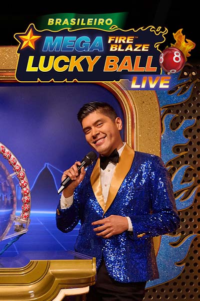 Mega Fire Blaze Lucky Ball Brasileiro Live