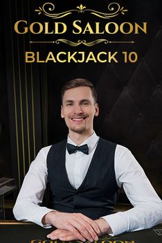 Gold Saloon Blackjack 10